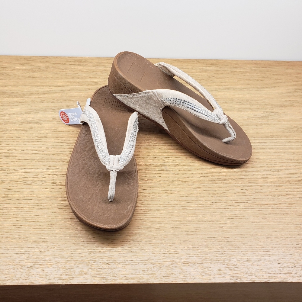 FitFlop Nude Crystal Swirl